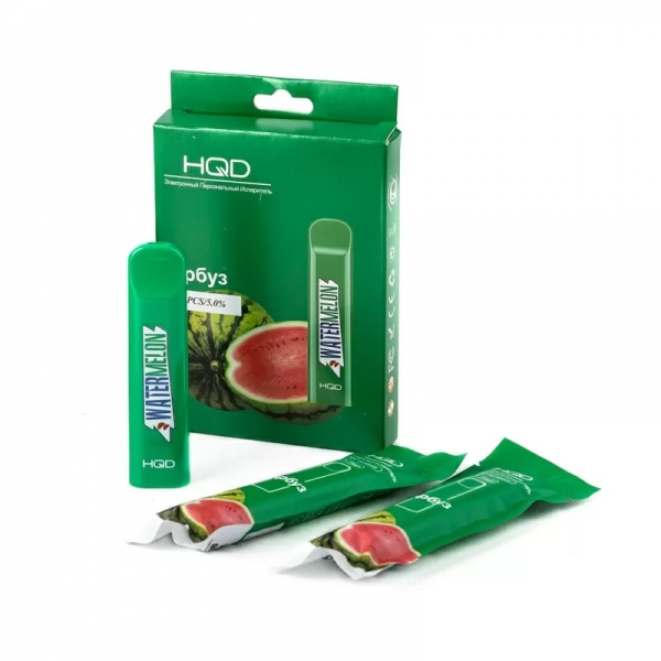 Купить HQD Cuvie - Watermelon (Арбуз), 300 затяжек, 20 мг (2%)
