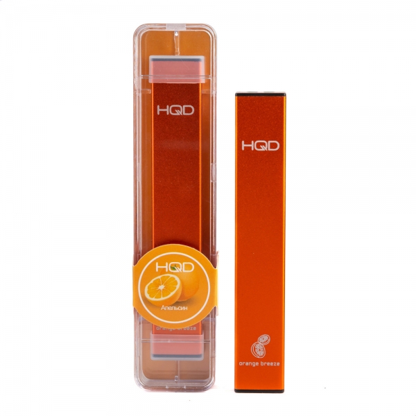 Купить HQD Ultra Stick - Orange (Апельсин), 500 затяжек, 20 мг (2%)