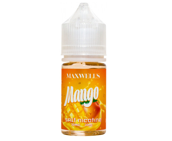 Купить Maxwell's salt - Mango (Тропический манго) 30мл, 12 мг/мл