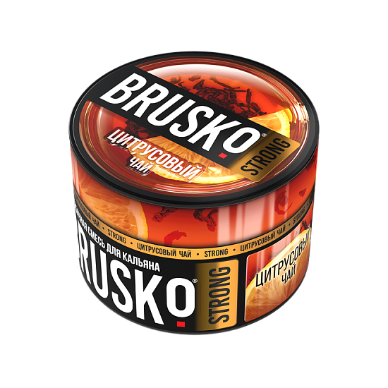 Купить Brusko Strong - Цитрусовый чай 50г