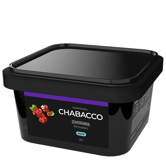 Купить Chabacco MEDIUM - Wild Strawberry (Земляника) 200г